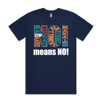 Multilingual No! Means No! - Mens Tee Thumbnail
