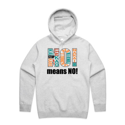 Multilingual No! Means No! - Mens Hoodie Thumbnail