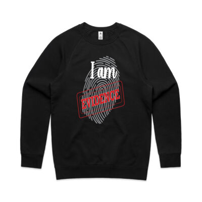 I am evidence - Mens Crew Thumbnail