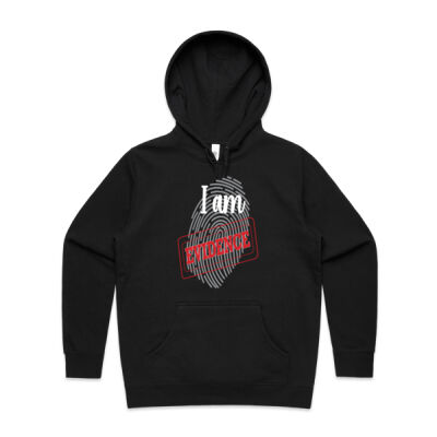 I am evidence - Womens Hoodie Thumbnail