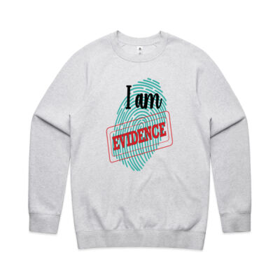 I am evidence - AS Colour Mens Supply Crew Thumbnail