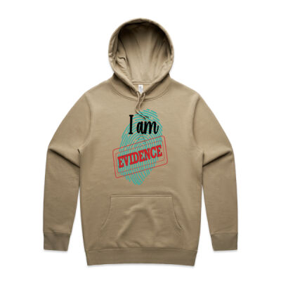 I am evidence - AS Colour Mens Stencil Hoodie Thumbnail