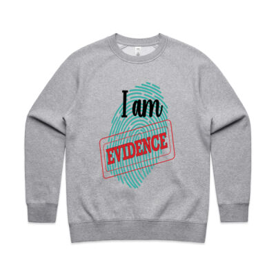 I am evidence - AS Colour Womens Supply Crew Thumbnail
